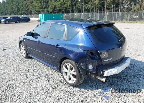 2008 Mazda Mazda3 S Touring z USA, uszkodzony, nr VIN JM1BK344081164470